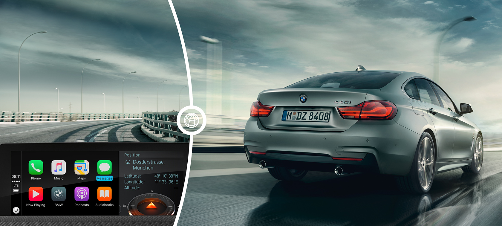 BMW 4 Series Gran Coupé Driver Assistance - Apple CarPlay BMW 4 Series Gran Coupé Driver Assistance - Apple CarPlay