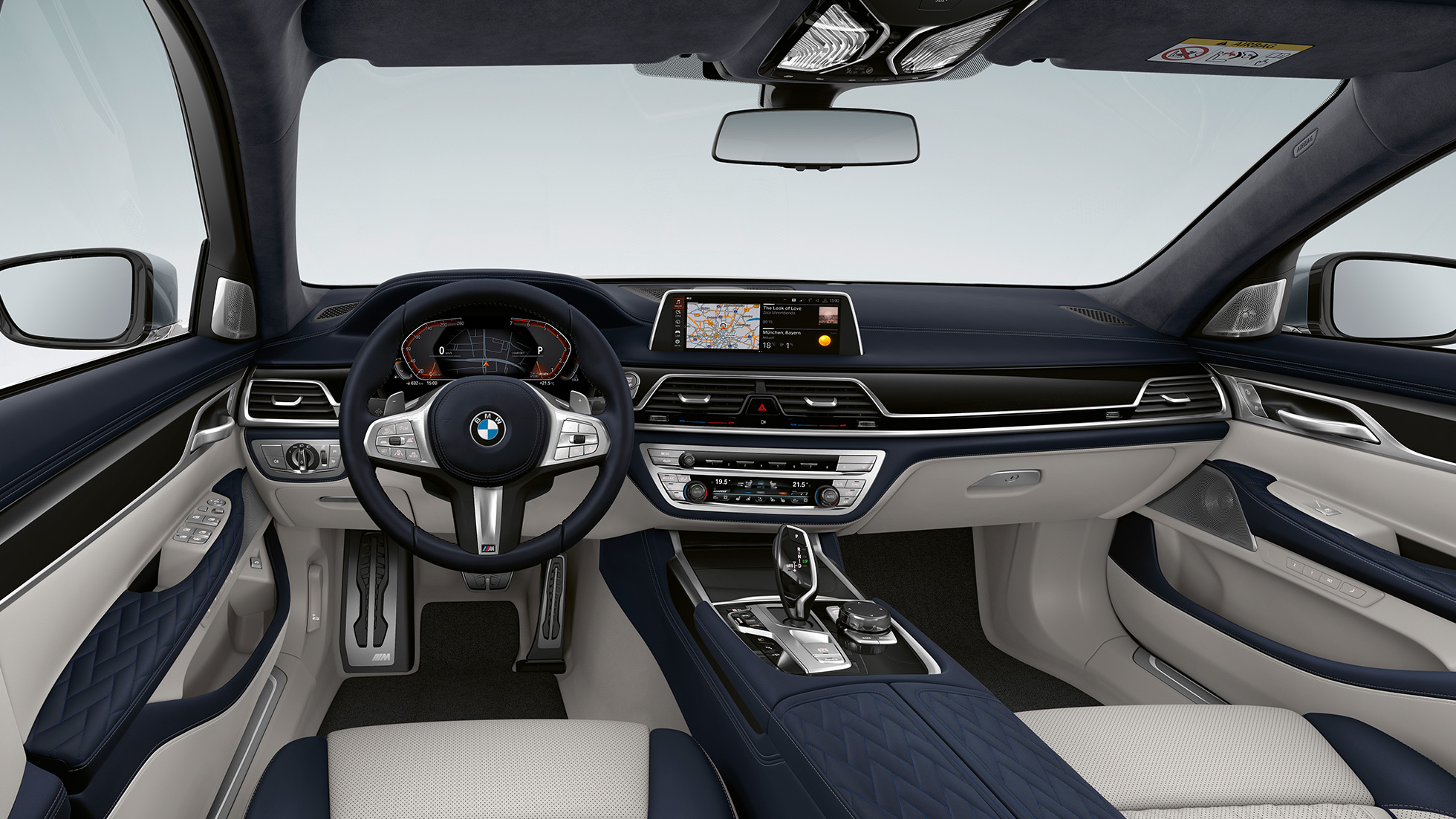 intérieure de la BMW Série 7 berline intérieure de la BMW Série 7 berline