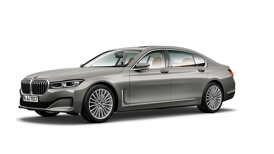 BMW Série 7 Berline (G12) vue de trois quarts avant, immobile BMW Série 7 Berline (G12) vue de trois quarts avant, à l’arrêt