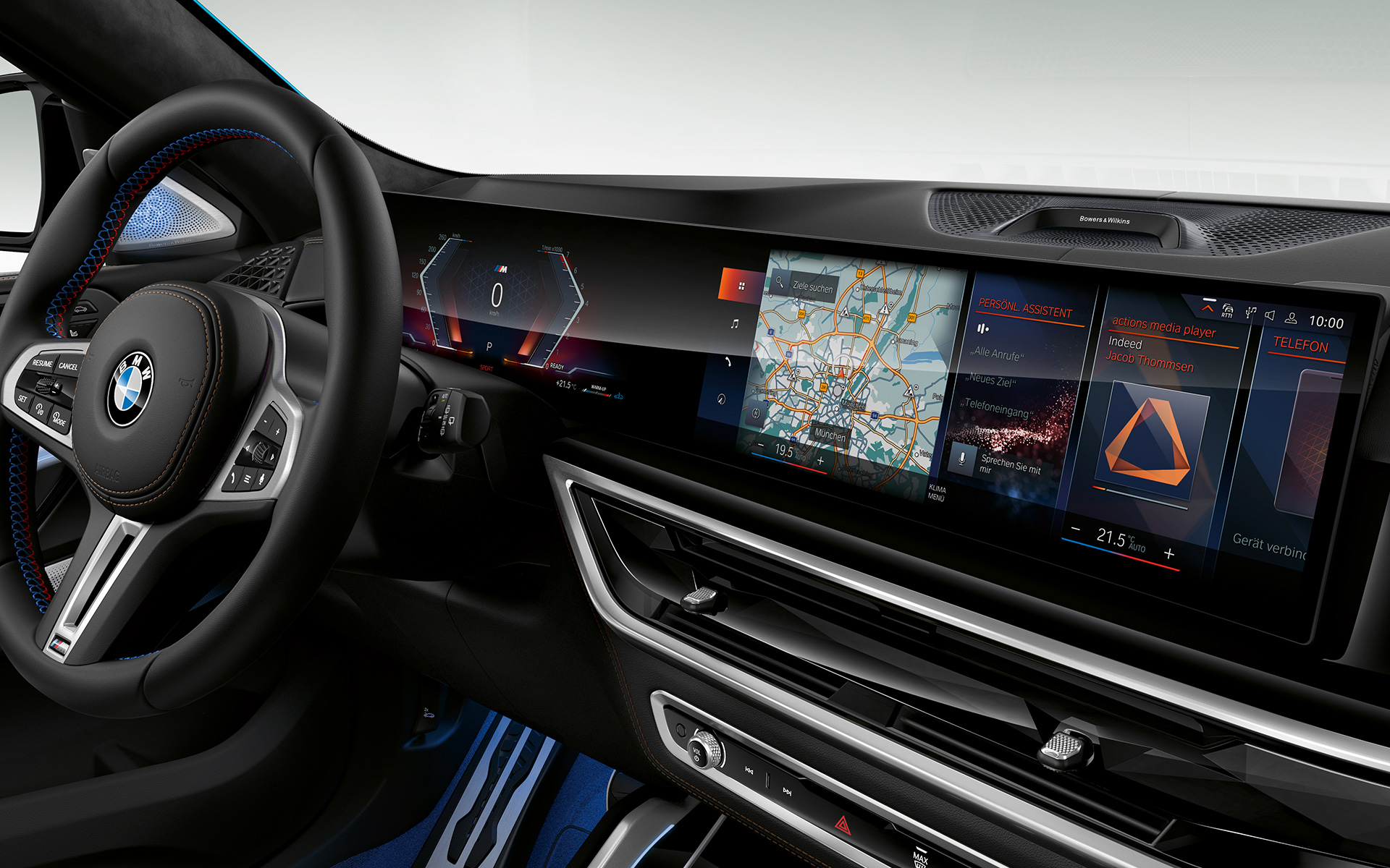 BMW X6 M60i G06 MP cockpit close-up