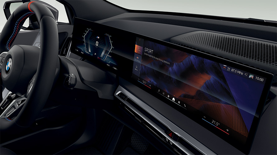 BMW iX M60 i20 2022 SUV électrique BMW Curved Display habitacle