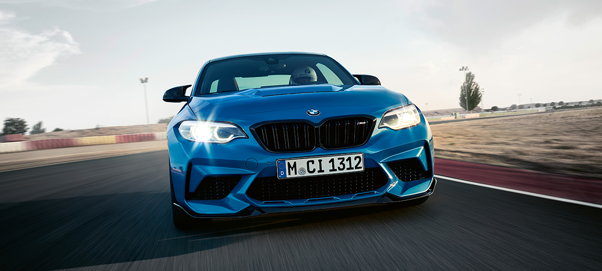 Design BMW M2 CS Design BMW M2 CS F87 Misano Blue metallic front view