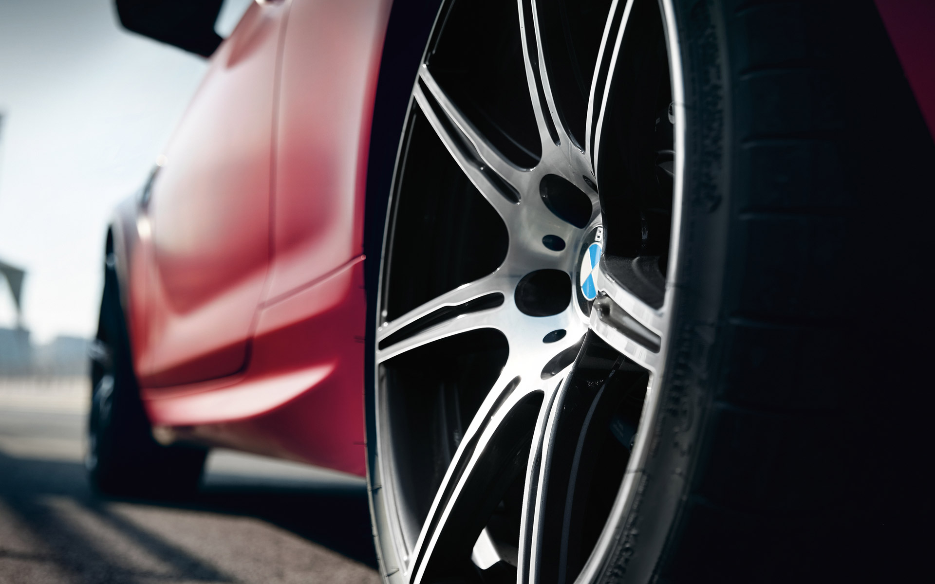 Coupé BMW M6 de Série M - le détail de la jante.