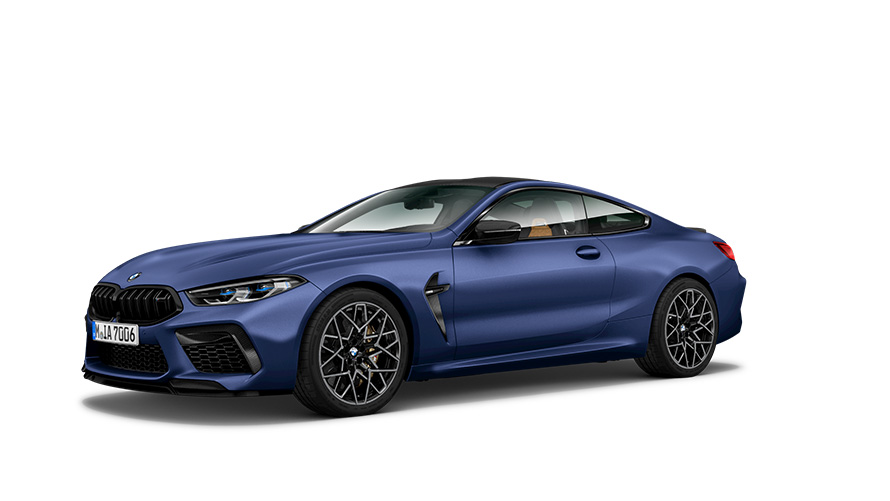 BMW M Series BMW M8 Coupé F92 three-quarter side view BMW M Series BMW M8 Coupé F92 three-quarter side view