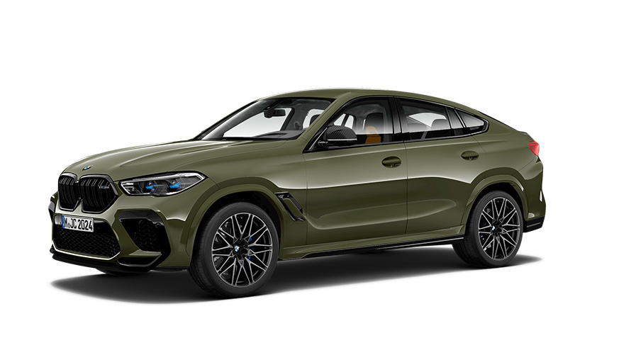 BMW M Series BMW X6 M F96 three-quarter side view BMW M Series BMW X6 M F96 three-quarter side view