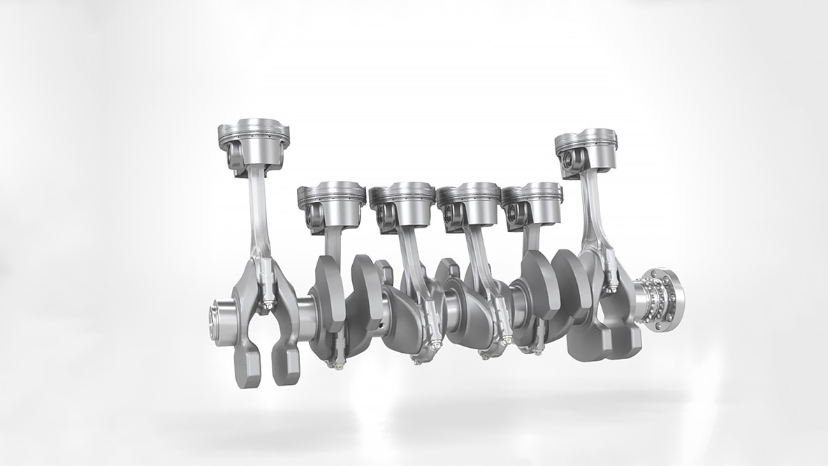 High-performance M TwinPower Turbo 6-cylinder petrol engine, crankshaft drive and forged pistons. BMW X3 M Competition and BMW X3 M, high-performance M TwinPower Turbo 6-cylinder petrol engine, crankshaft drive and forged pistons.