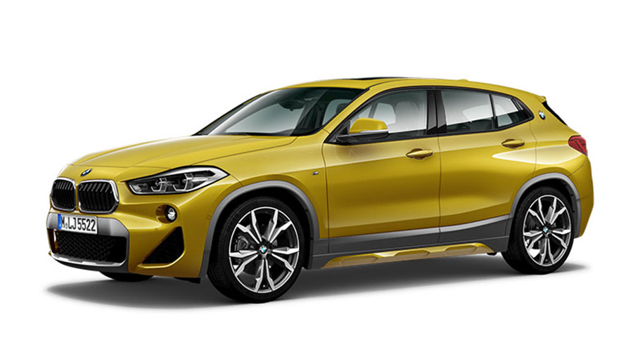Modèles BMW X BMW X2 F39 vue de trois quarts de profil Modèles BMW X BMW X2 F39 vue de trois quarts de profil