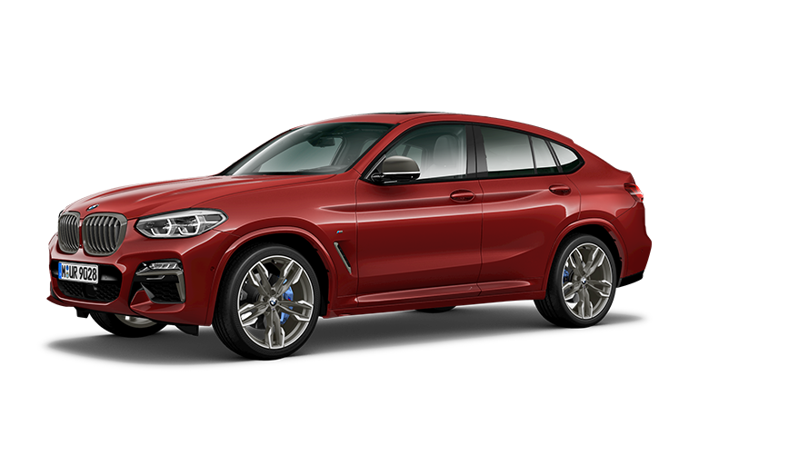 Modèles BMW X BMW X4 G02 vue de trois quarts de profil Modèles BMW X BMW X4 G02 vue de trois quarts de profil