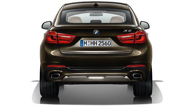 BMW X6 back BMW X6 back