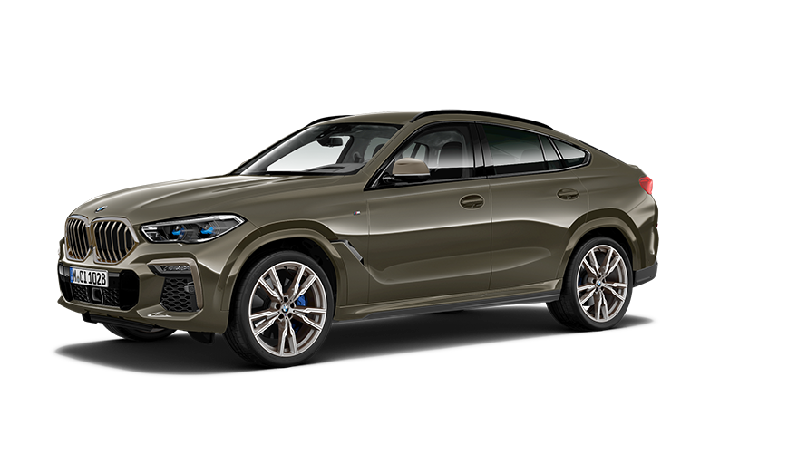 Modèles BMW X BMW X6 G06 vue de trois quarts de profil Modèles BMW X BMW X6 G06 vue de trois quarts de profil