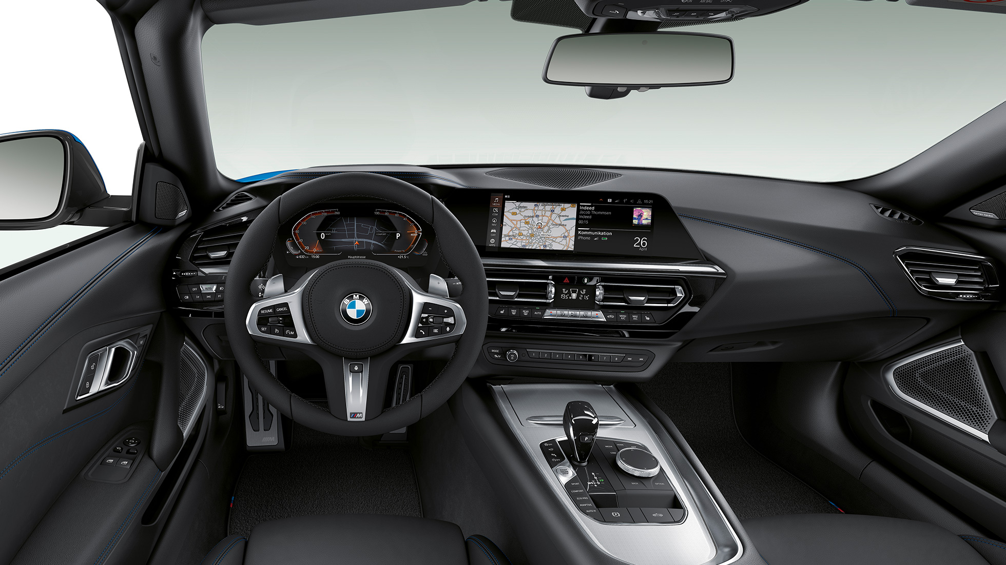 BMW Z4 Roadster en Kit M Sport BMW Z4 Roadster en Kit M Sport, volant et place du conducteur