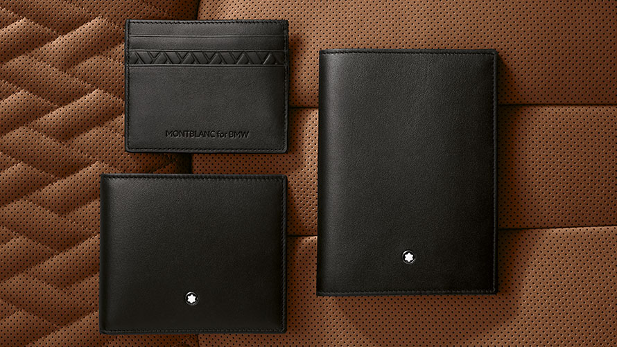 Portefeuilles et porte-cartes Montblanc for BMW. Portefeuilles et porte-cartes Montblanc for BMW.