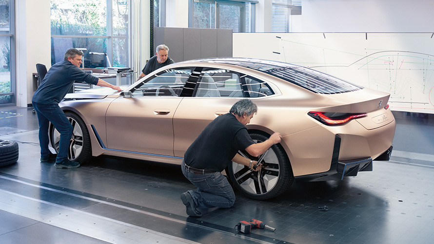 BMW Concept i4 2020 G26 picture 4 BMW Concept i4 2020 G26 Electric car fully electric BMW Gran Coupé picture 4