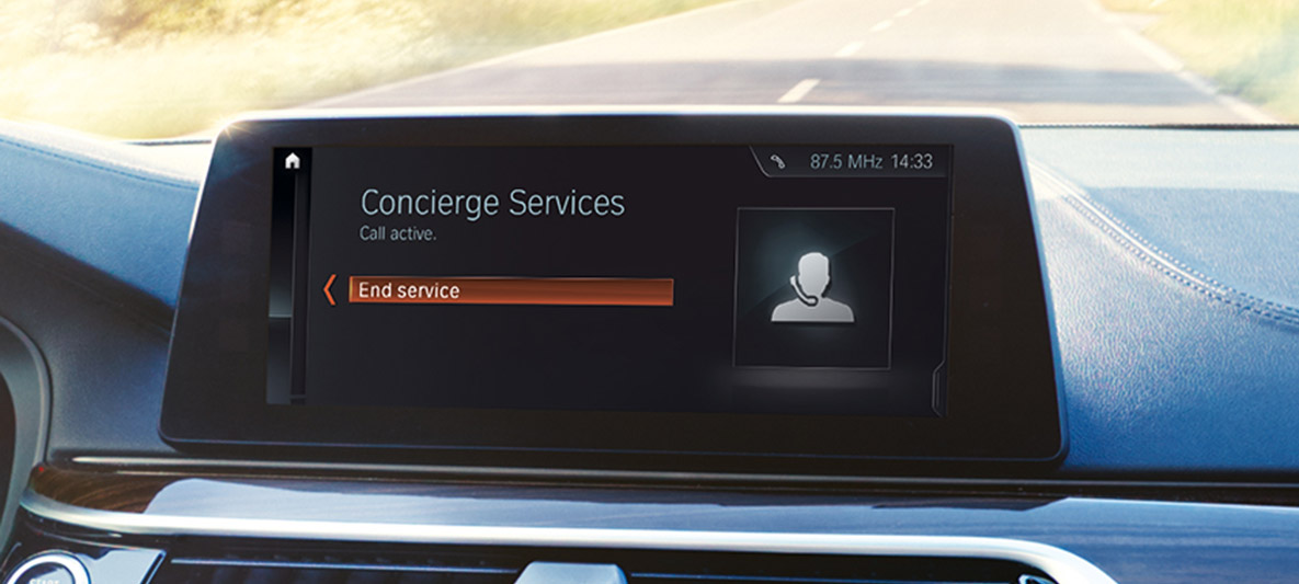 BMW ConnectedDrive, Call Centre & Concierge Services