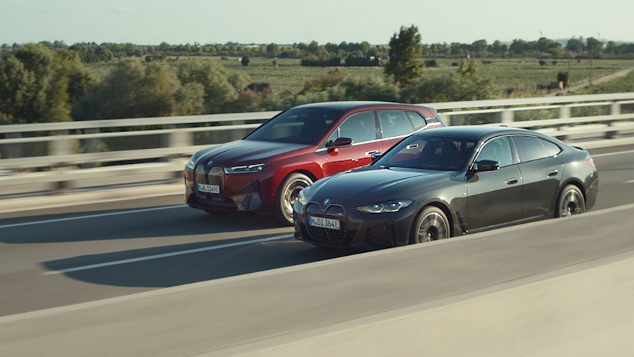 The first-ever BMW iX and i4 The first-ever BMW iX and i4