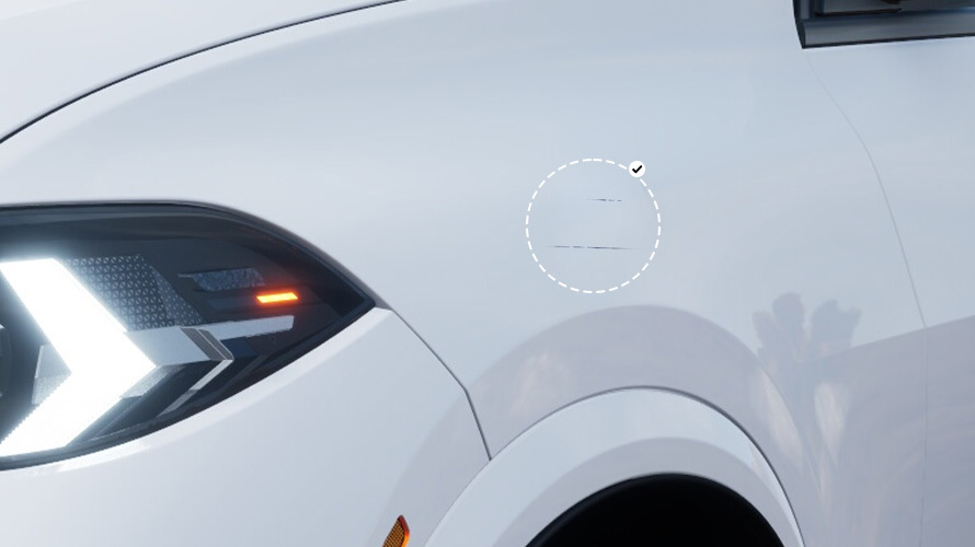Acceptable, unacceptable dents & dings