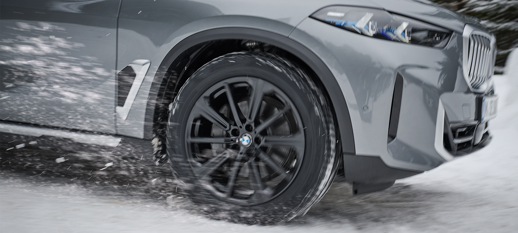 Original BMW Wheels Original BMW Wheelin the snow