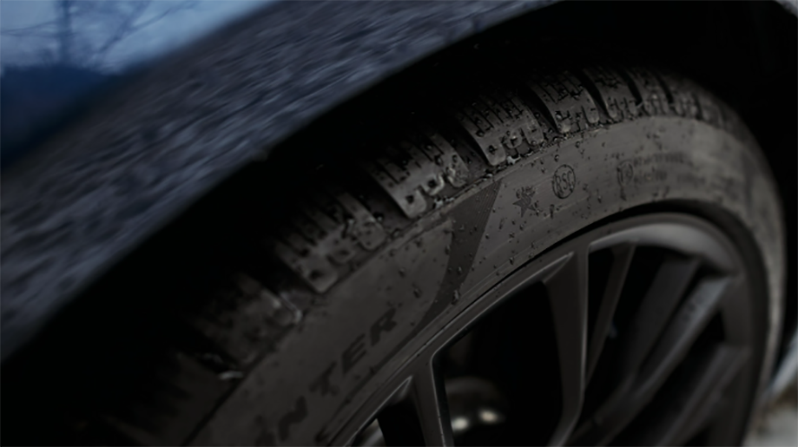 close up of star approved tire close up of star approved tire