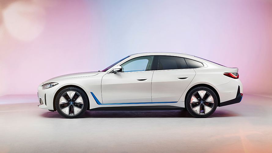 BMW i4 2021 G26 image 3 BMW i4 2021 G26 purely electric Gran Coupé electric car Stage image 3