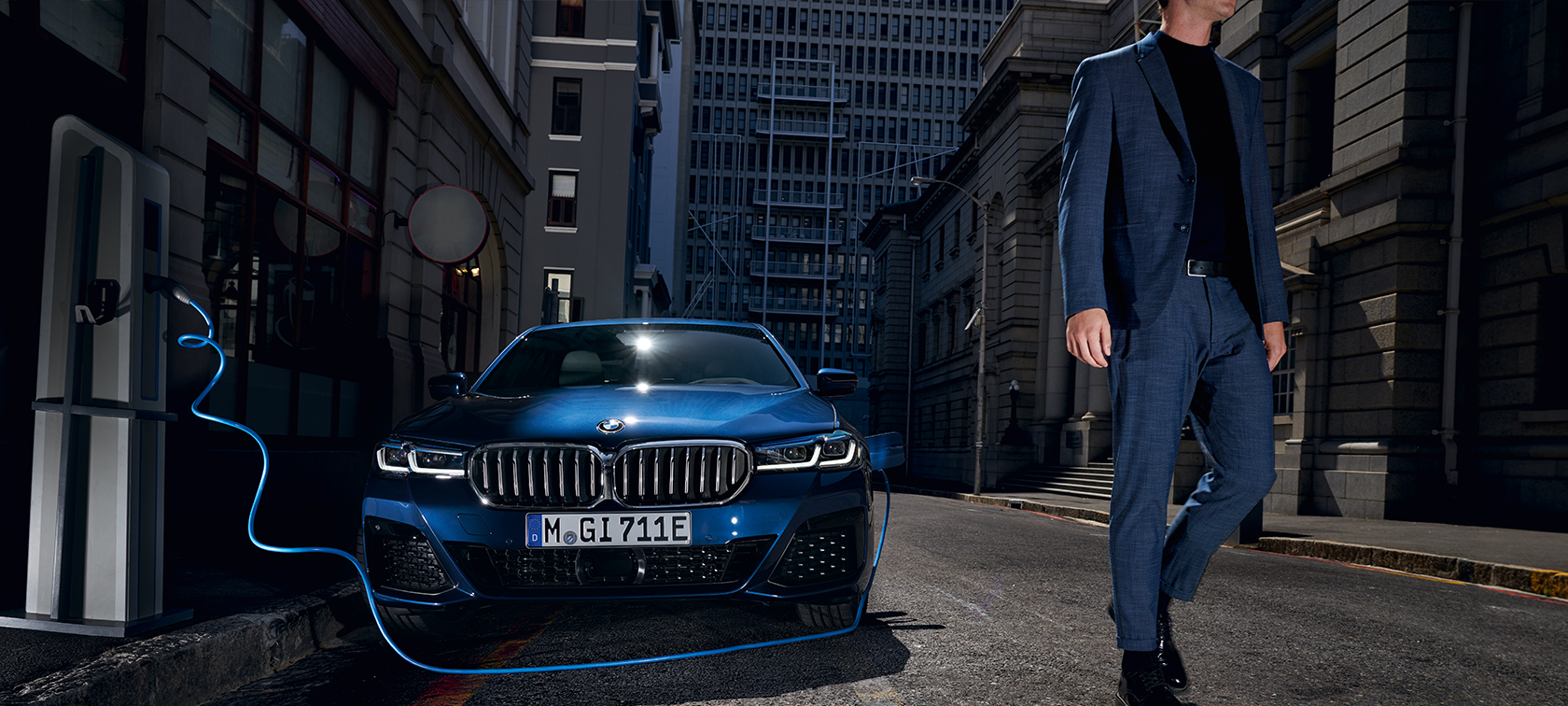 man with car charging man with car charging