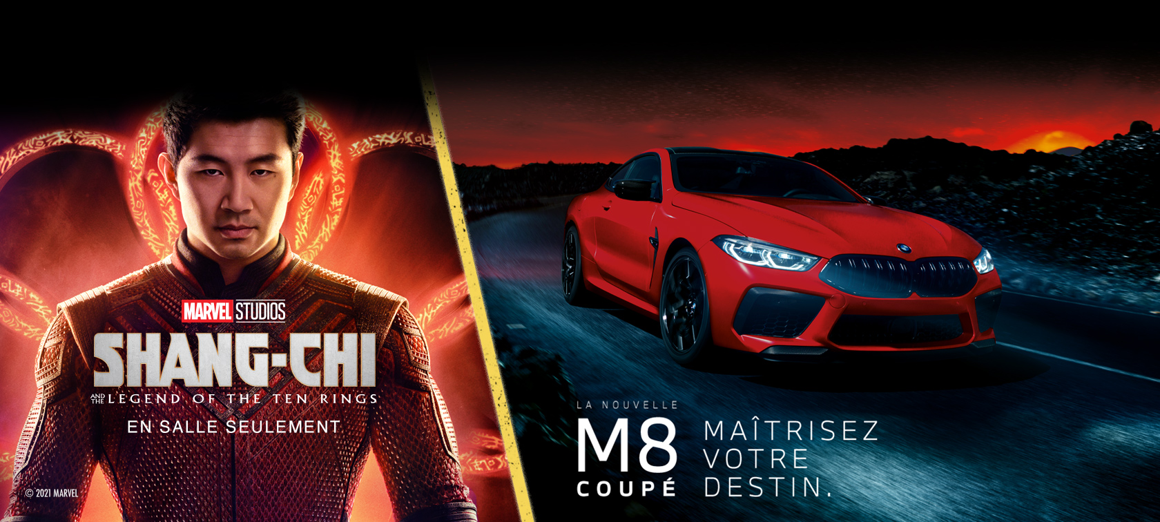 Shang-Chi and the BMW M8 Shang-Chi and the BMW M8