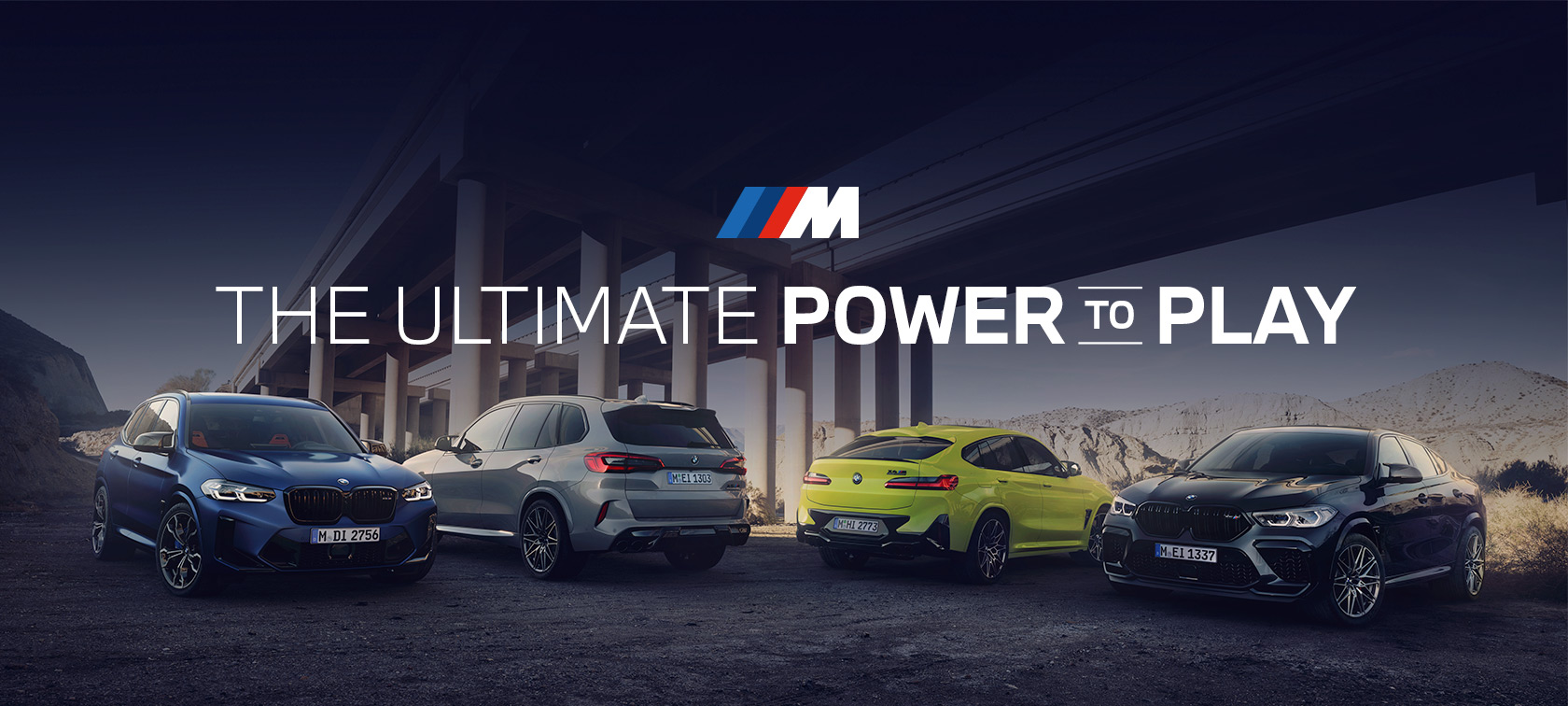 BMW X-M lineup BMW X-M lineup