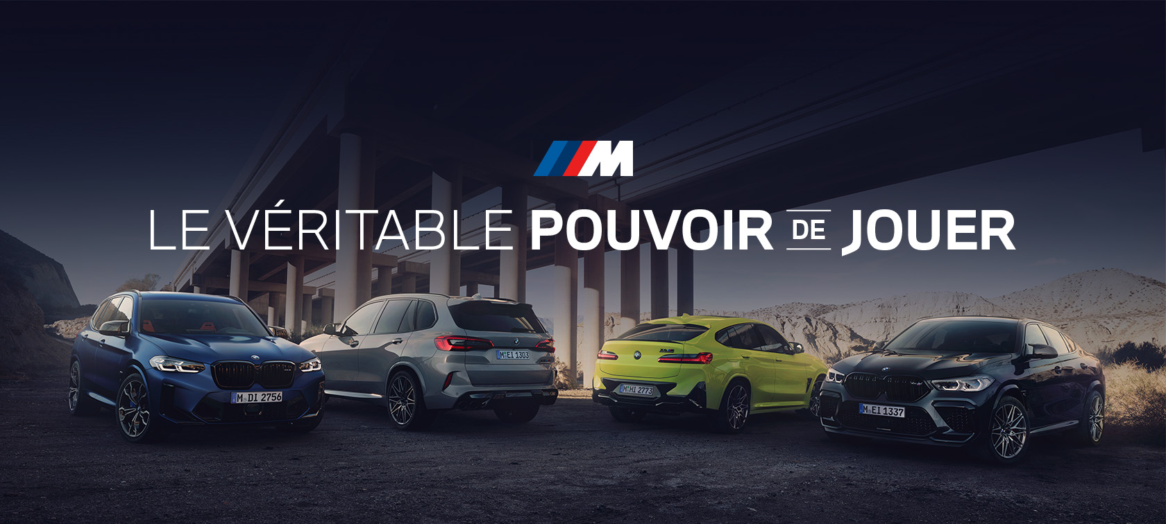 BMW X-M lineup BMW X-M lineup