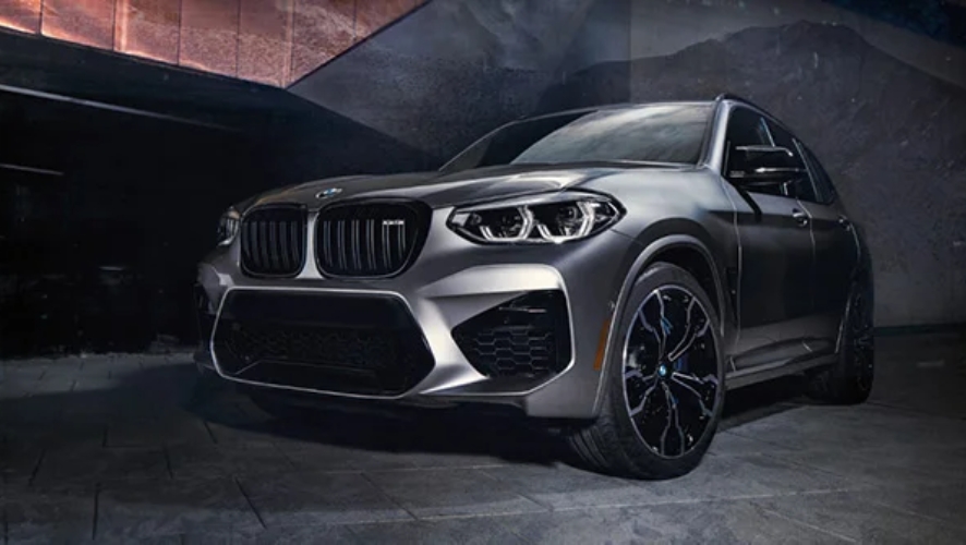 BMW three-quarter front view