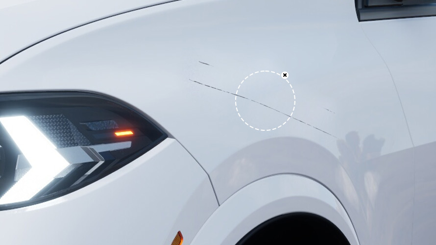 Scratches unacceptable