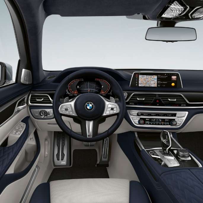 intérieure de la BMW Série 7 berline intérieure de la BMW Série 7 berline